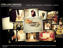 Tablet Screenshot of carilloncameron.com